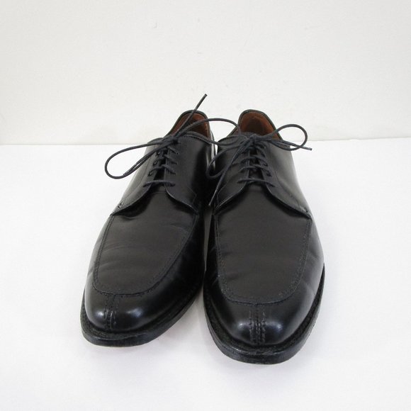 Allen Edmonds Mens Black Leather LaSalle Split Toe Dress Shoes Oxfords Size 13 main image 6